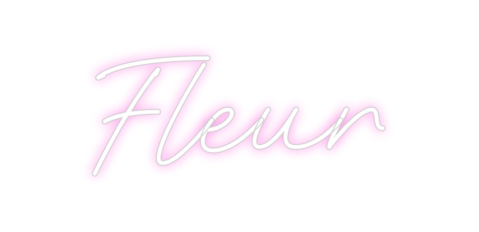 Custom Neon: Fleur