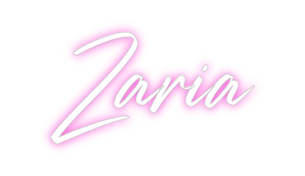 Custom Neon: Zaria