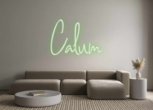 Custom Neon: Calum