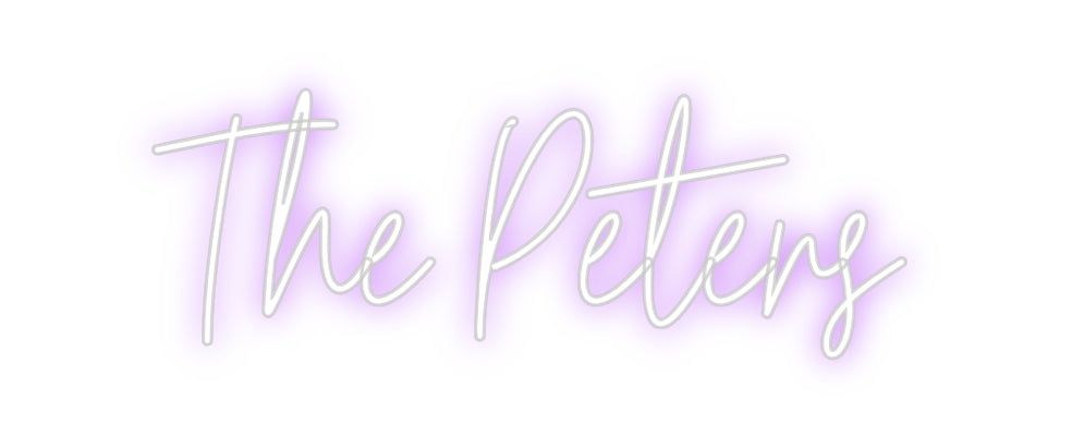 Custom Neon: The Peters