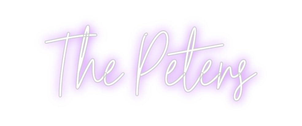 Custom Neon: The Peters