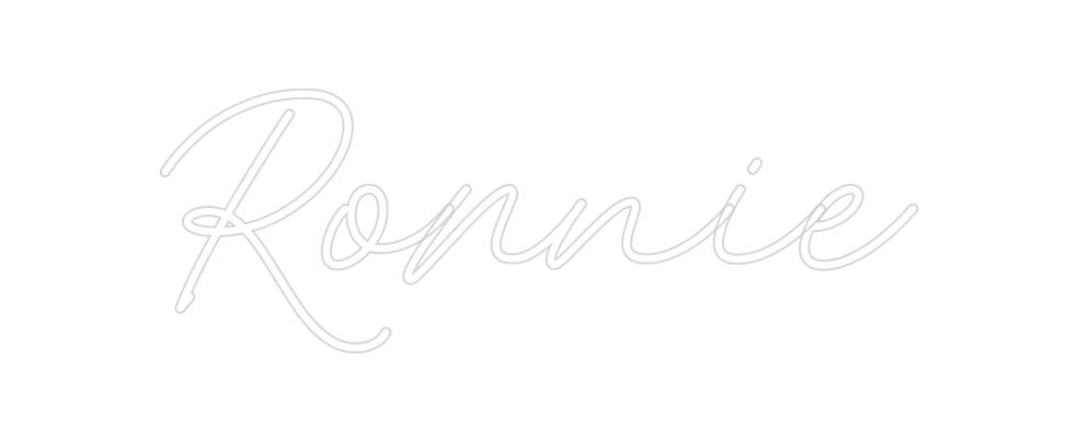 Custom Neon: Ronnie