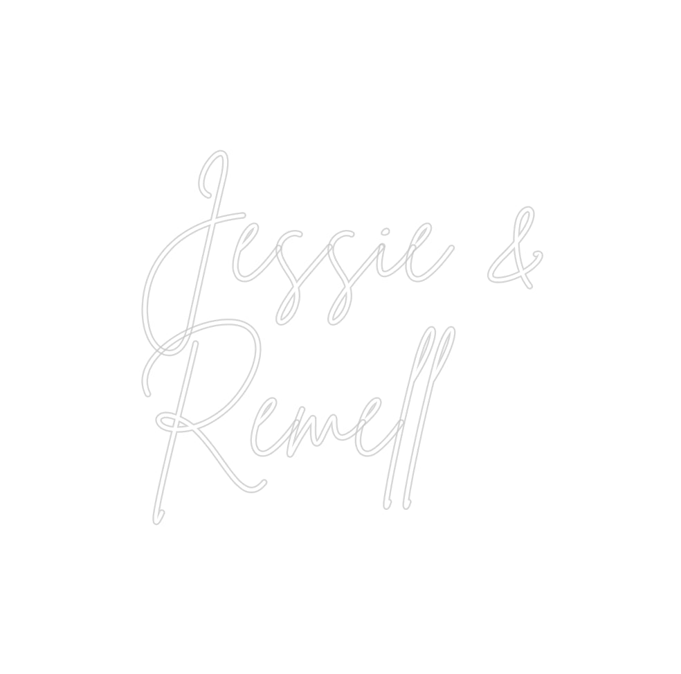 Custom Neon: Jessie &
Rem...