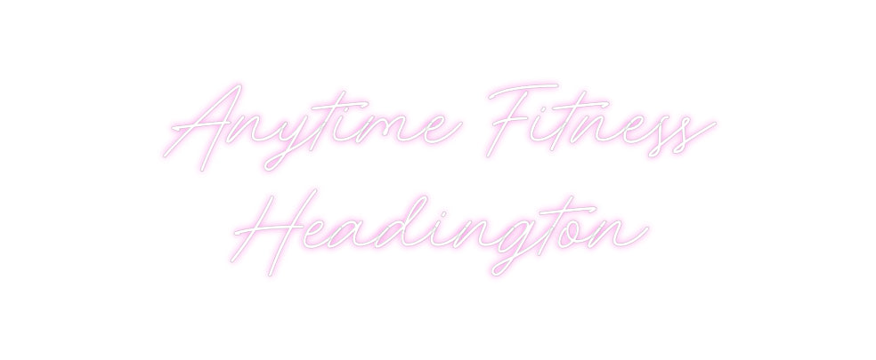 Custom Neon: Anytime Fitne...