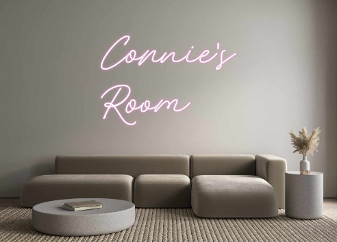 Custom Neon: Connie's
Room