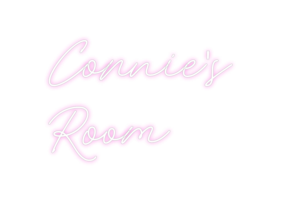 Custom Neon: Connie's
Room