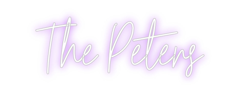 Custom Neon: The Peters