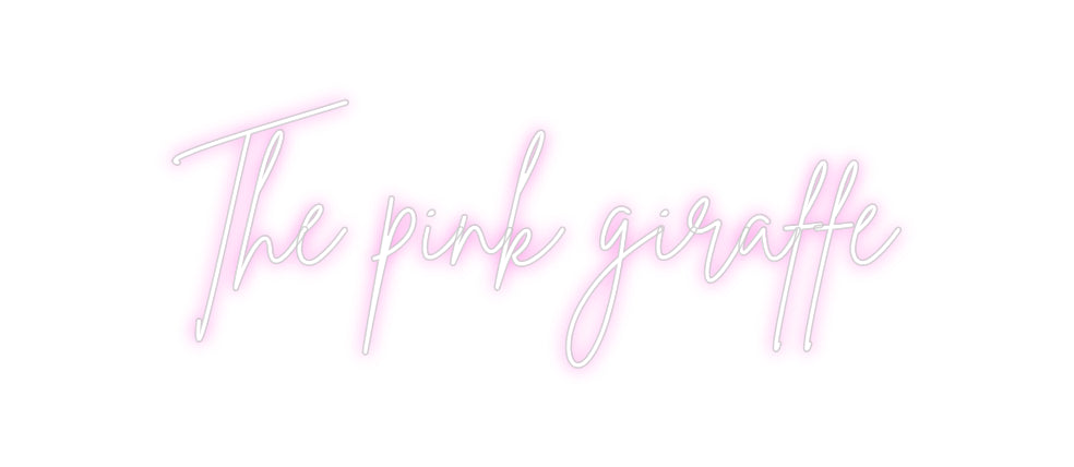 Custom Neon: The pink gira...