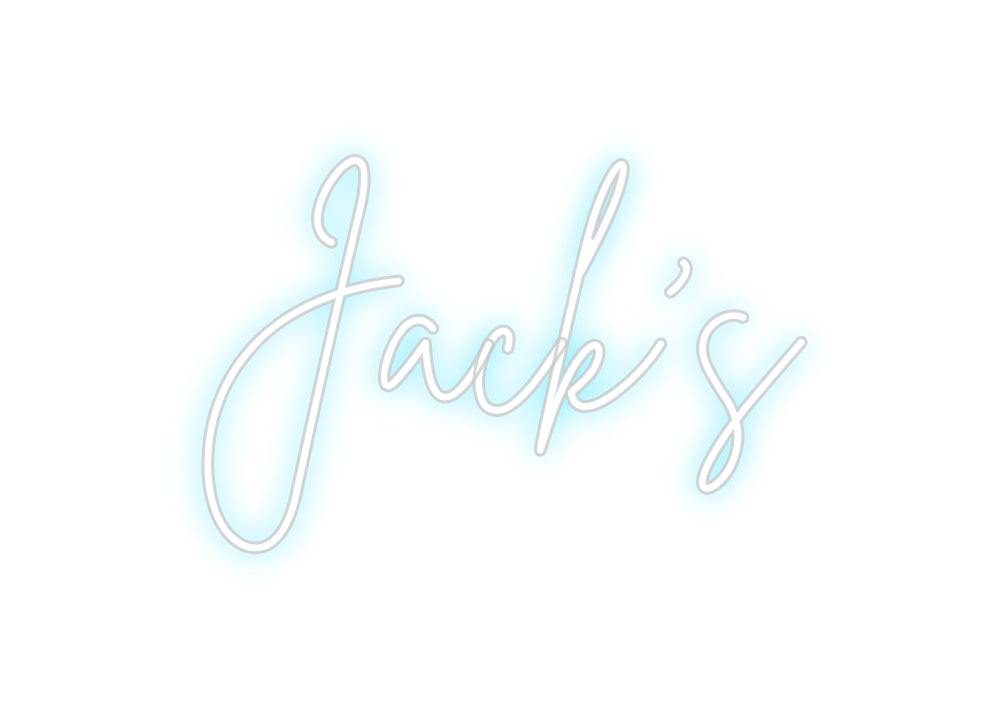 Custom Neon: Jack’s