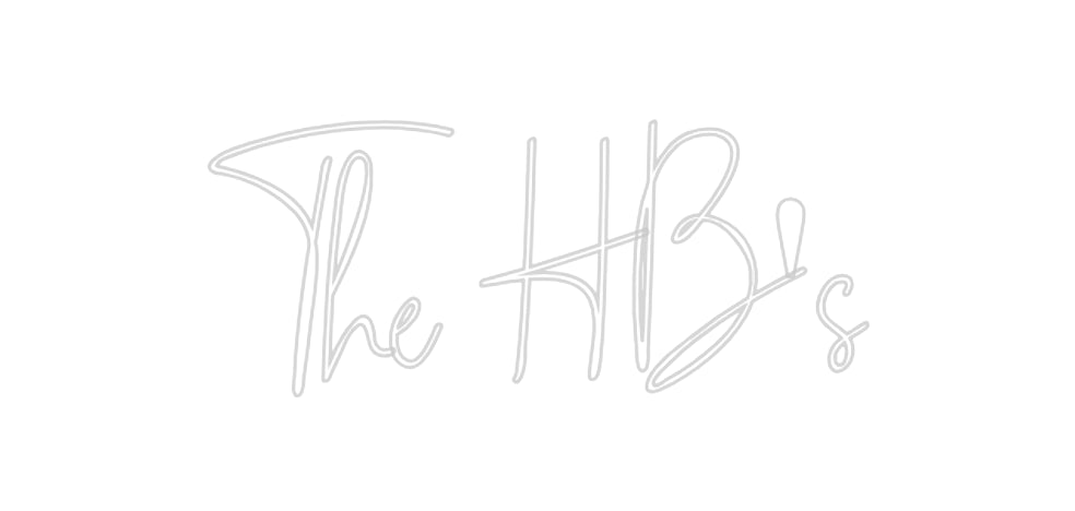 Custom Neon: The HB's