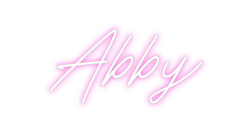 Custom Neon: Abby