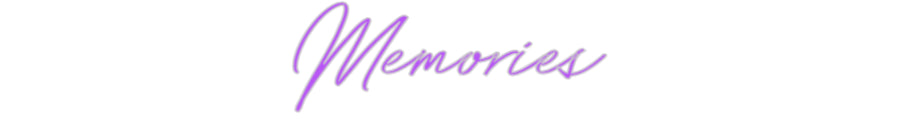 Custom Neon: Memories