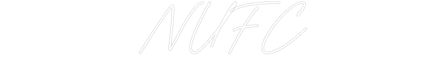 Custom Neon: NUFC
