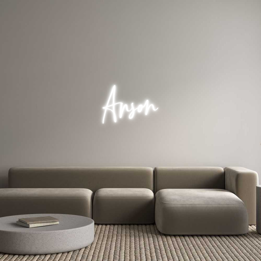 Custom Neon: Anson