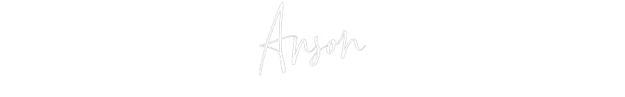 Custom Neon: Anson