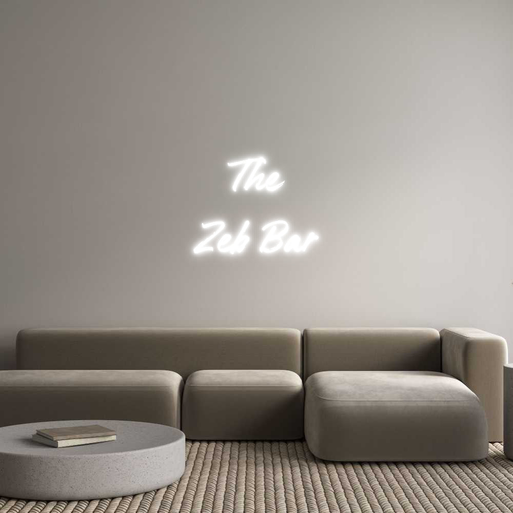 Custom Neon: The
Zeb Bar