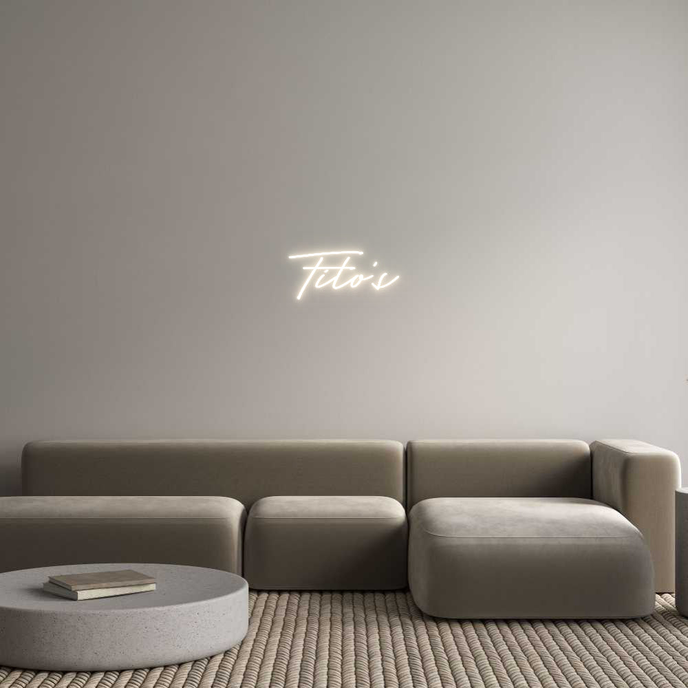 Custom Neon: Tito's