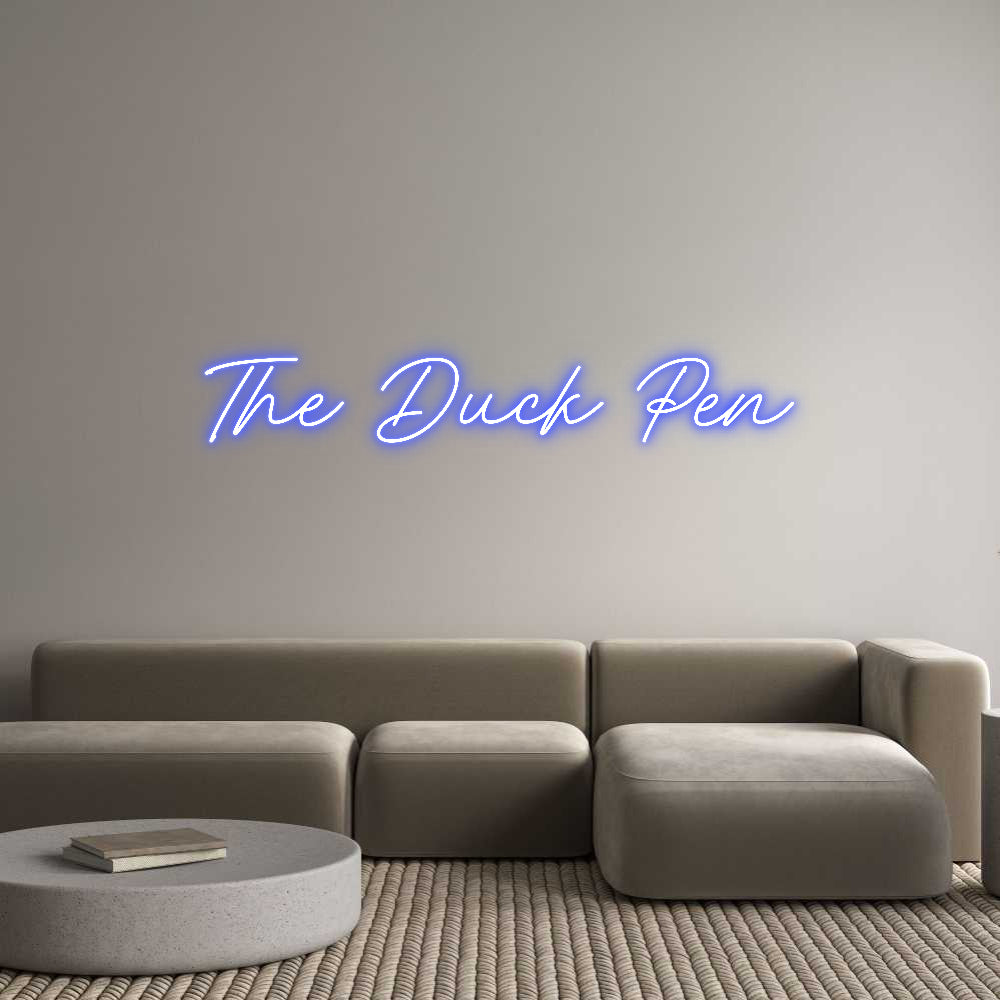 Custom Neon: The Duck Pen