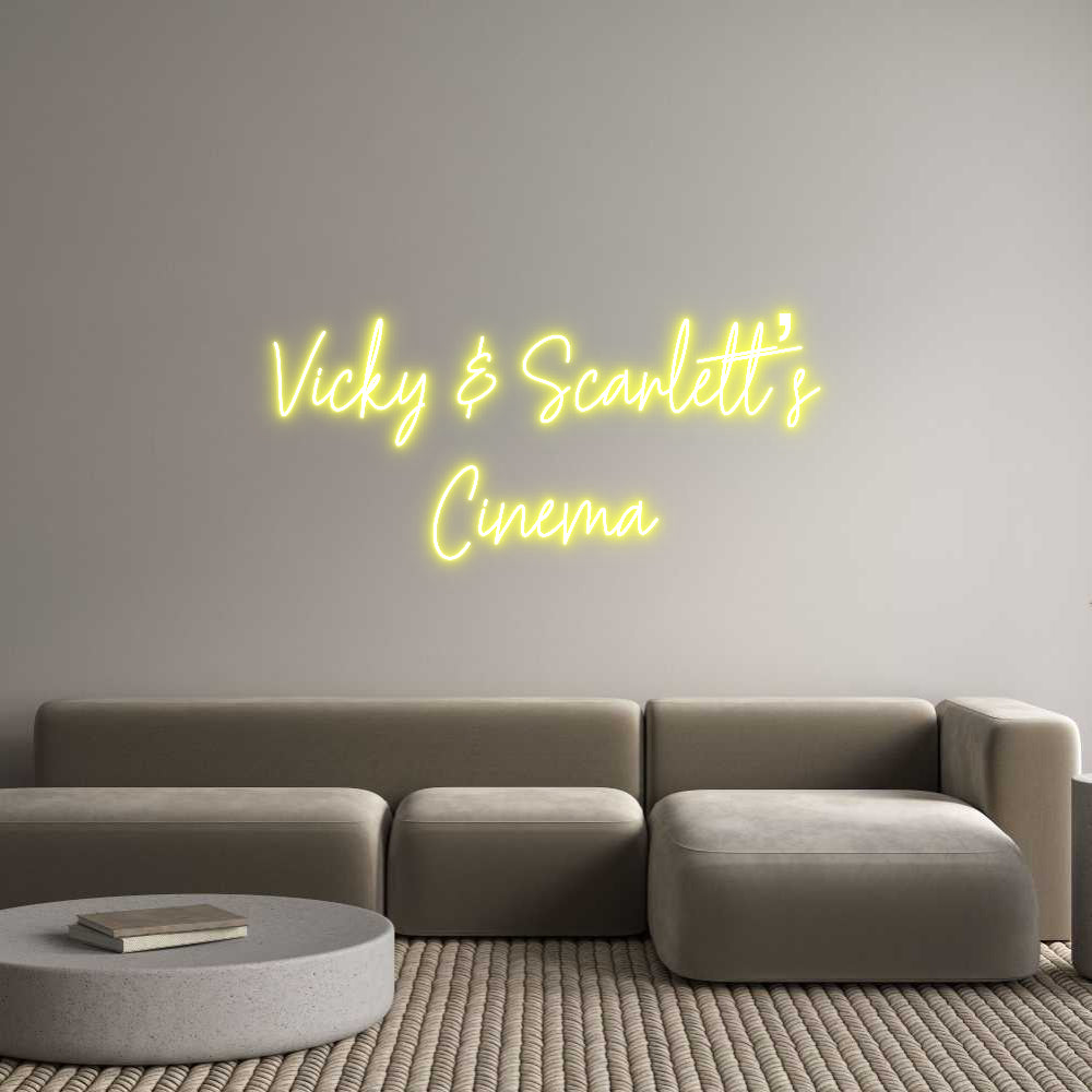 Custom Neon: Vicky & Scarl...