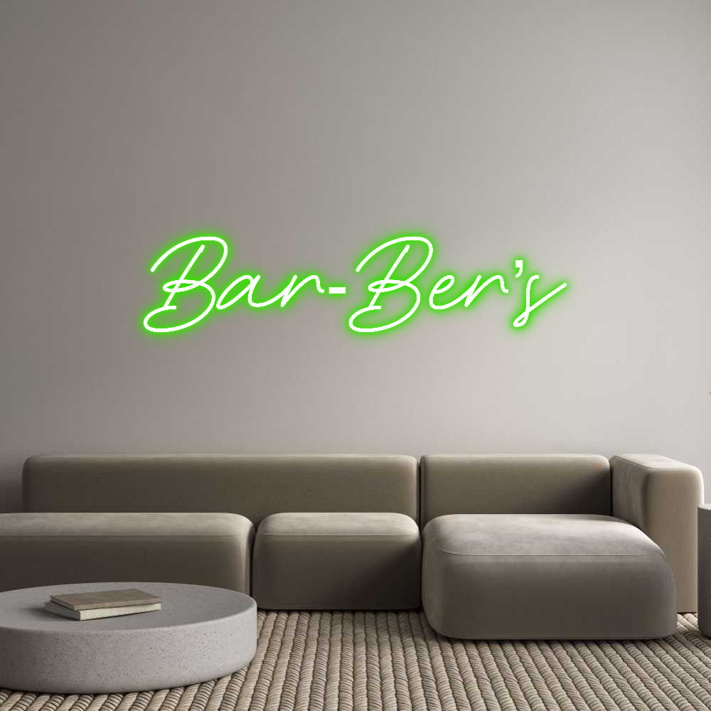 Custom Neon: Bar-Ber’s