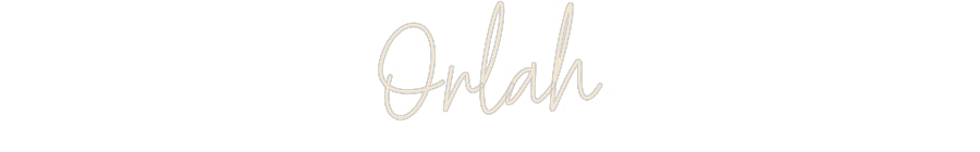 Custom Neon: Orlah