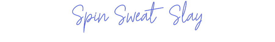 Custom Neon: Spin Sweat Slay
