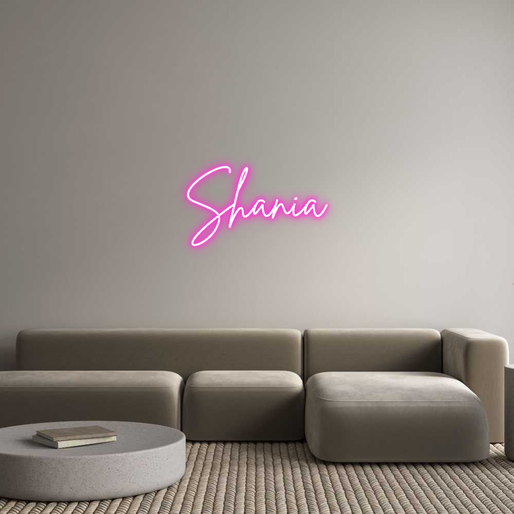 Custom Neon: Shania