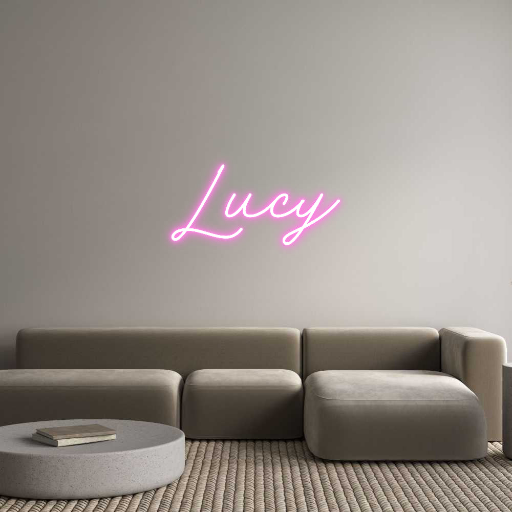 Custom Neon: Lucy