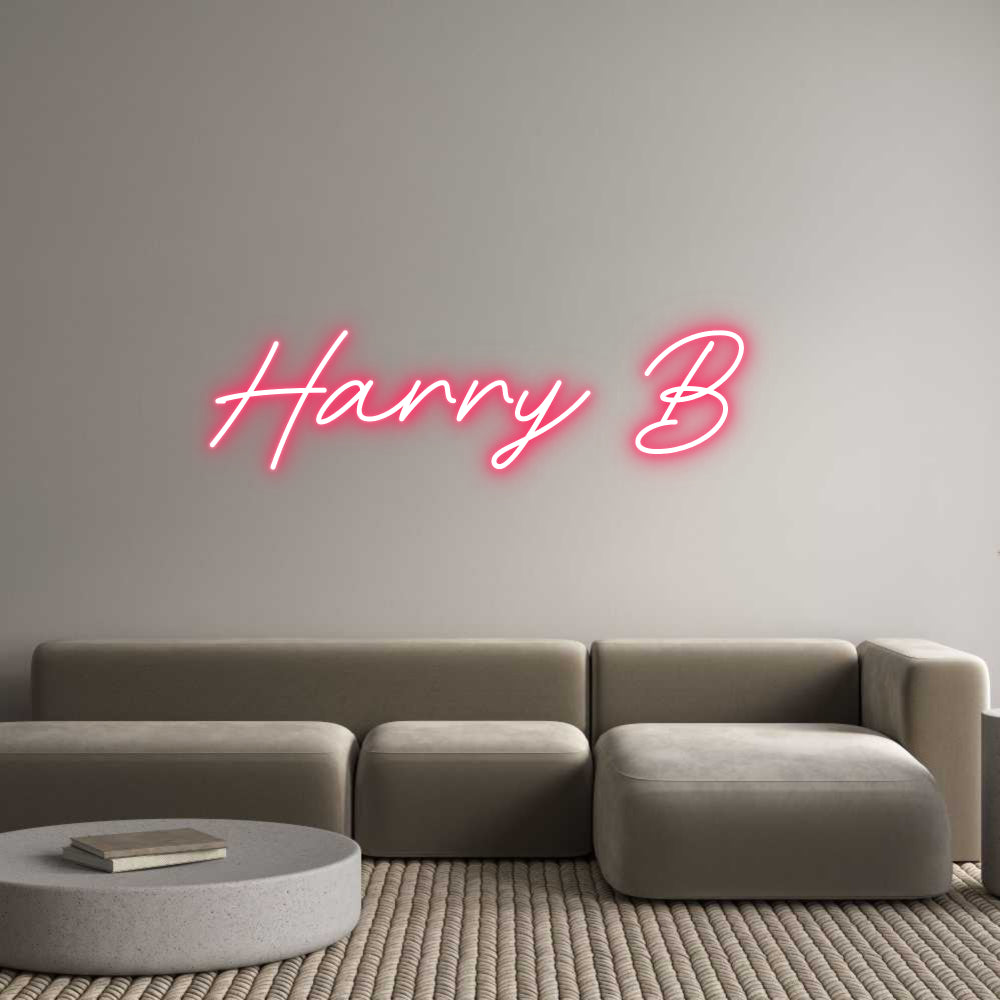 Custom Neon: Harry B