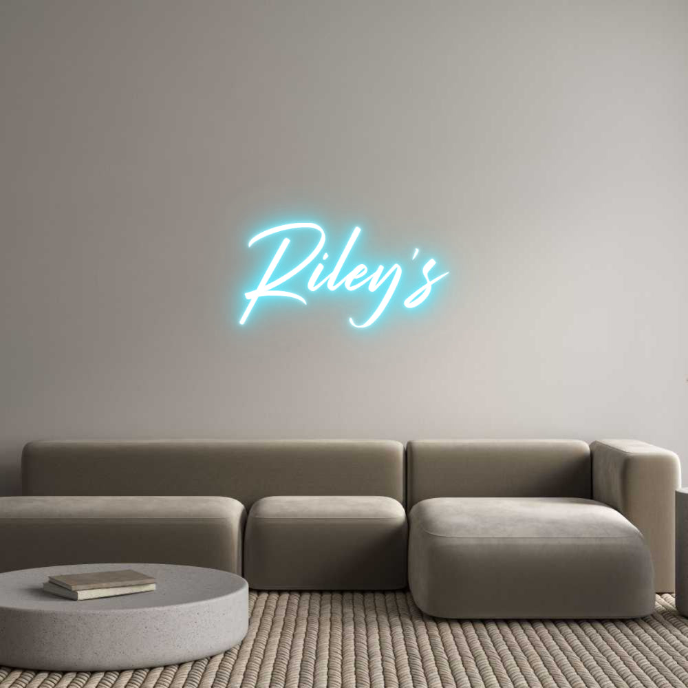 Custom Neon: Riley's