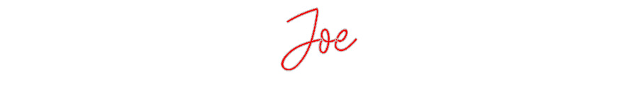 Custom Neon: Joe