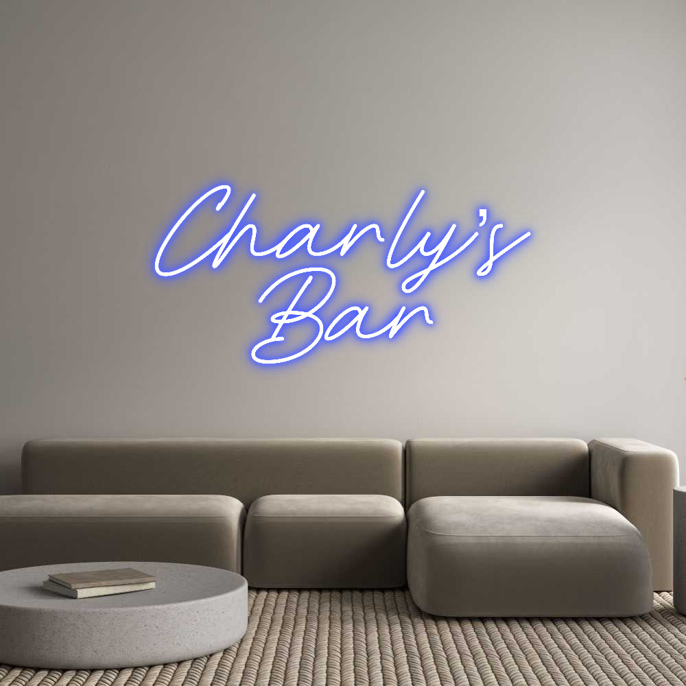 Custom Neon: Charly’s
Bar