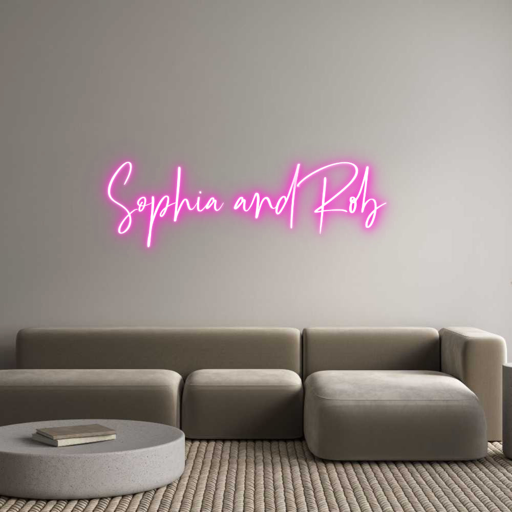 Custom Neon: Sophia and Rob