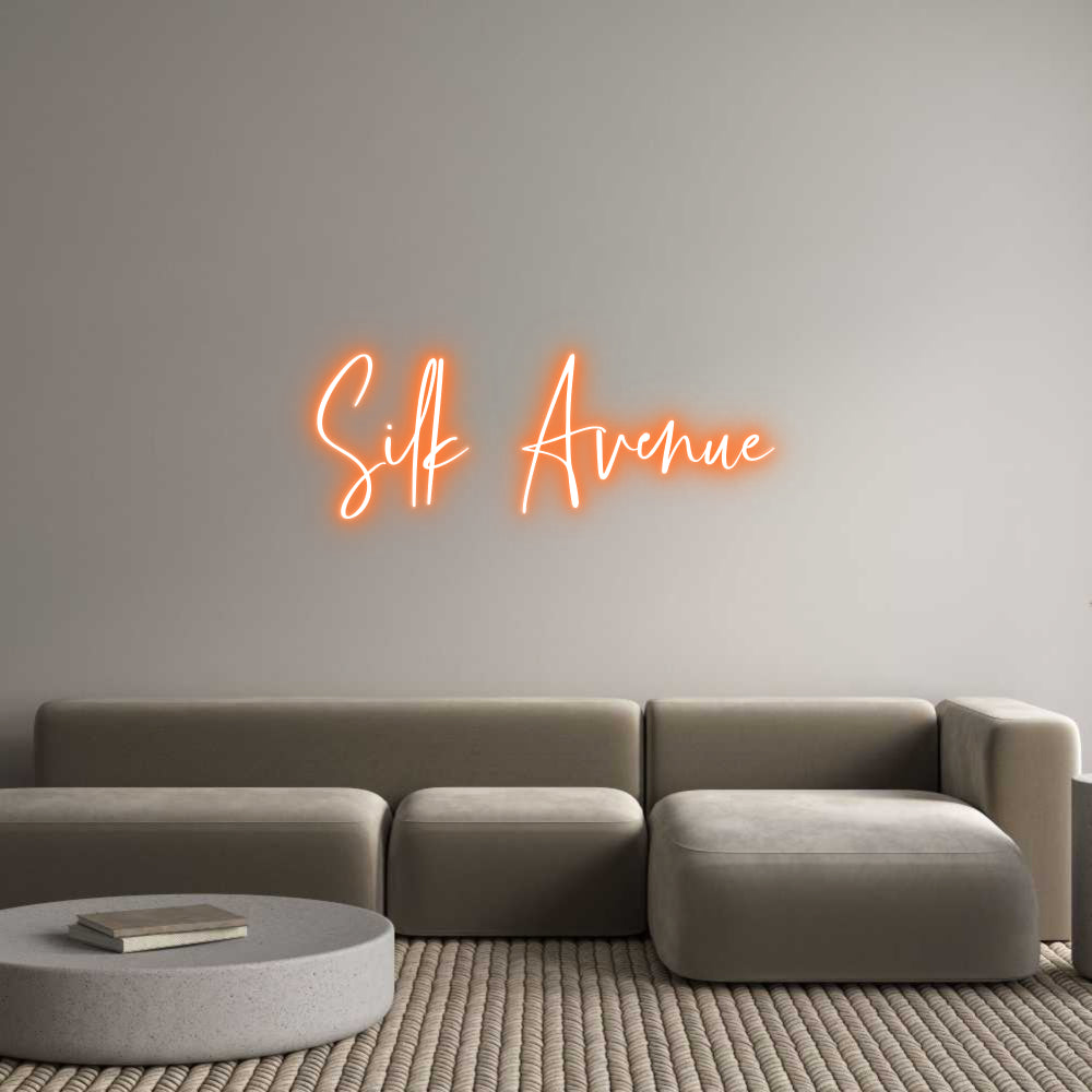 Custom Neon: Silk Avenue