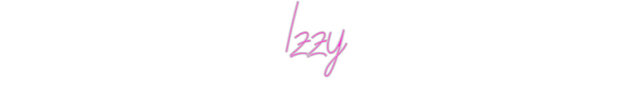 Custom Neon: Izzy