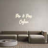 Custom Neon: Mr & Mrs
Cog...