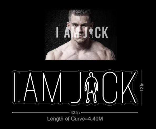 Custom Neon: I AM JACK