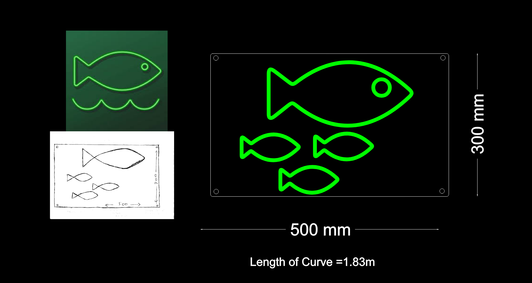 Custom Neon: Fishes