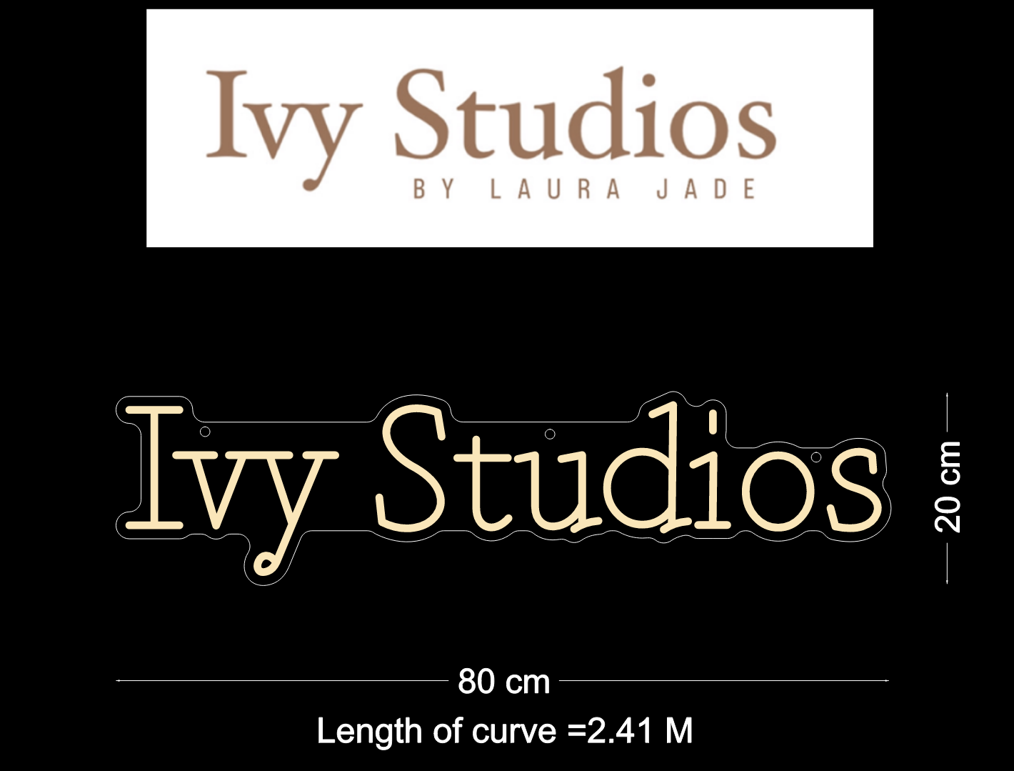 Custom Neon: Ivy Studios