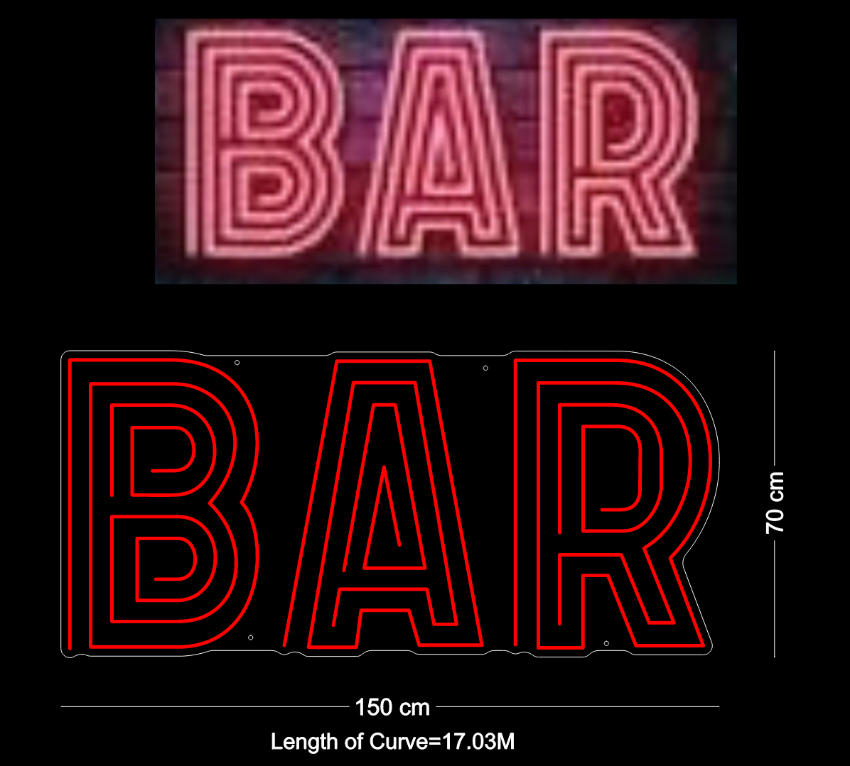 Custom Neon: BAR