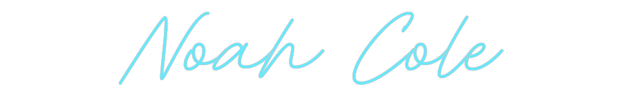 Custom Neon: Noah Cole