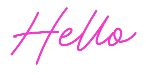 Custom Neon: Hello