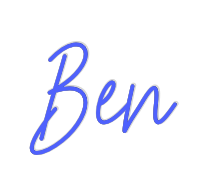 Custom Neon: Ben