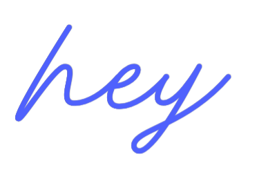 Custom Neon: hey