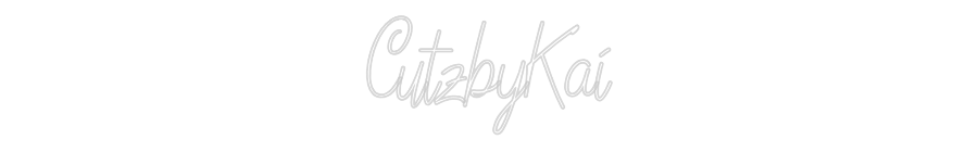 Custom Neon: CutzbyKai