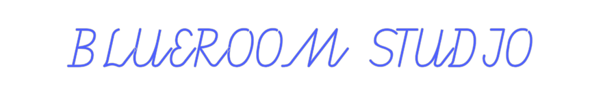 Custom Neon: BLUEROOM STUD...