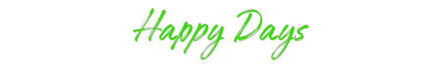 Custom Neon: Happy Days