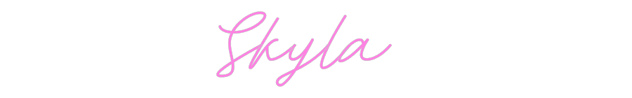 Custom Neon: Skyla