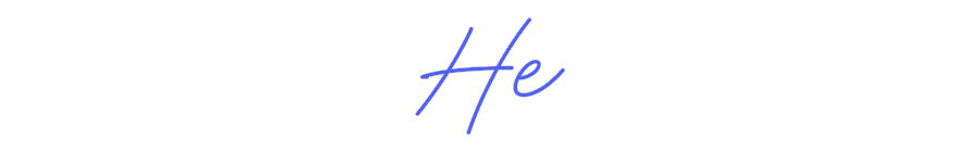 Custom Neon: He