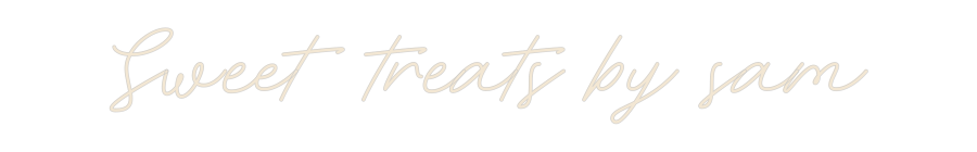 Custom Neon: Sweet treats ...